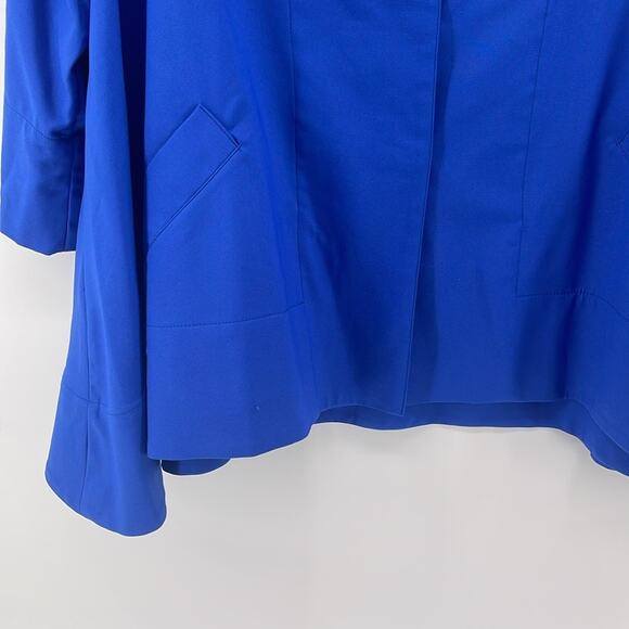 Roberta Roller Rabbit Jazz 3/4 sleeve unlined unstructured swing blazer sz XS/S - Picture 4 of 6